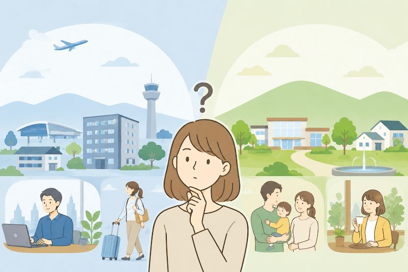 千歳と恵庭、結局どっちが向いてる？タイプ別におすすめを紹介
